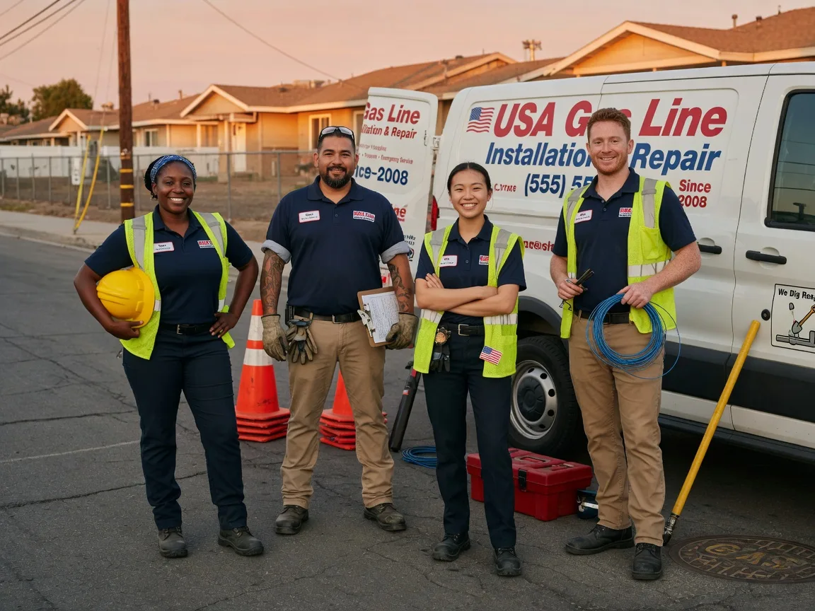 Gas Line Installation company in Sacramento, CA